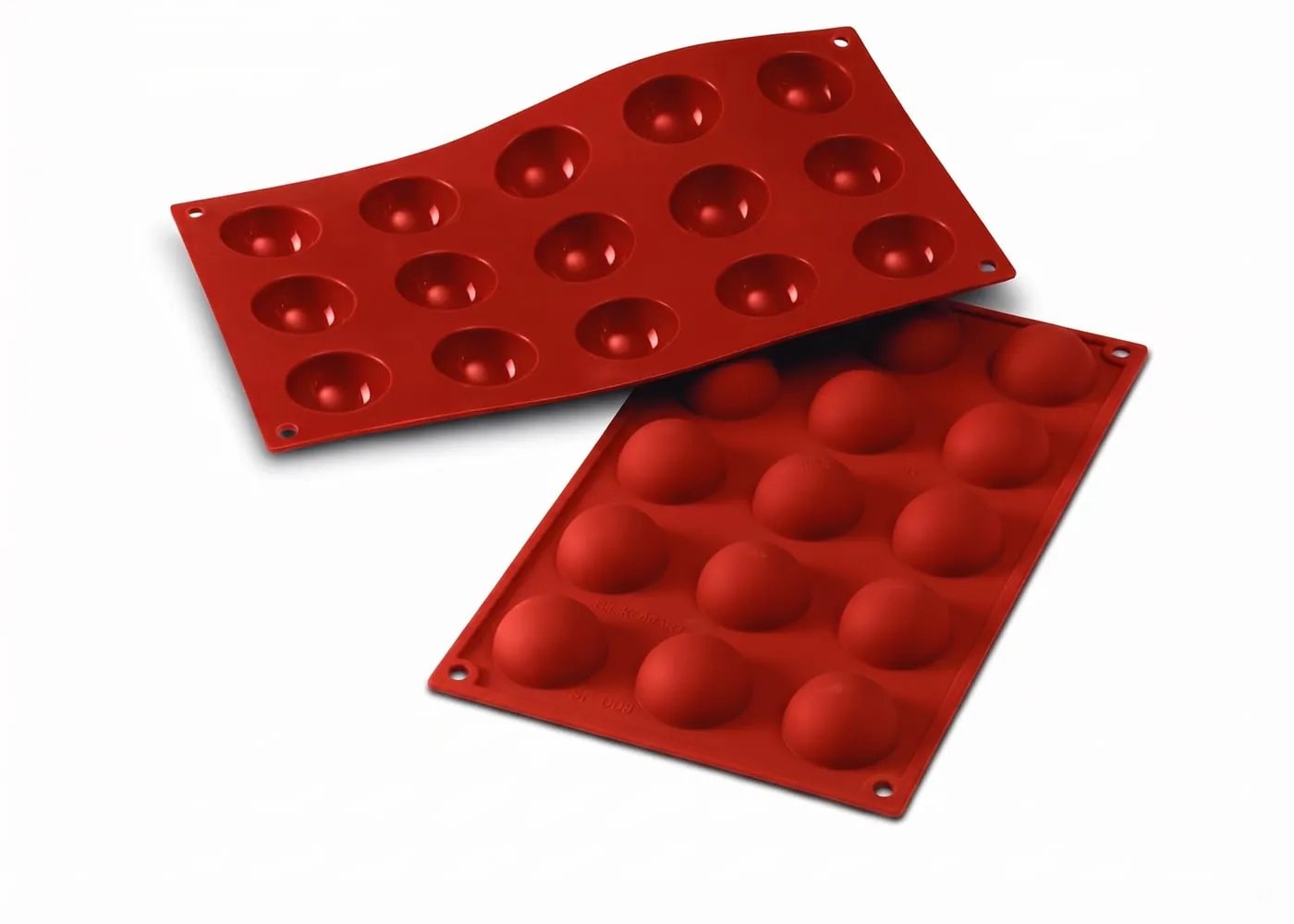 Half-sphere silicone mould