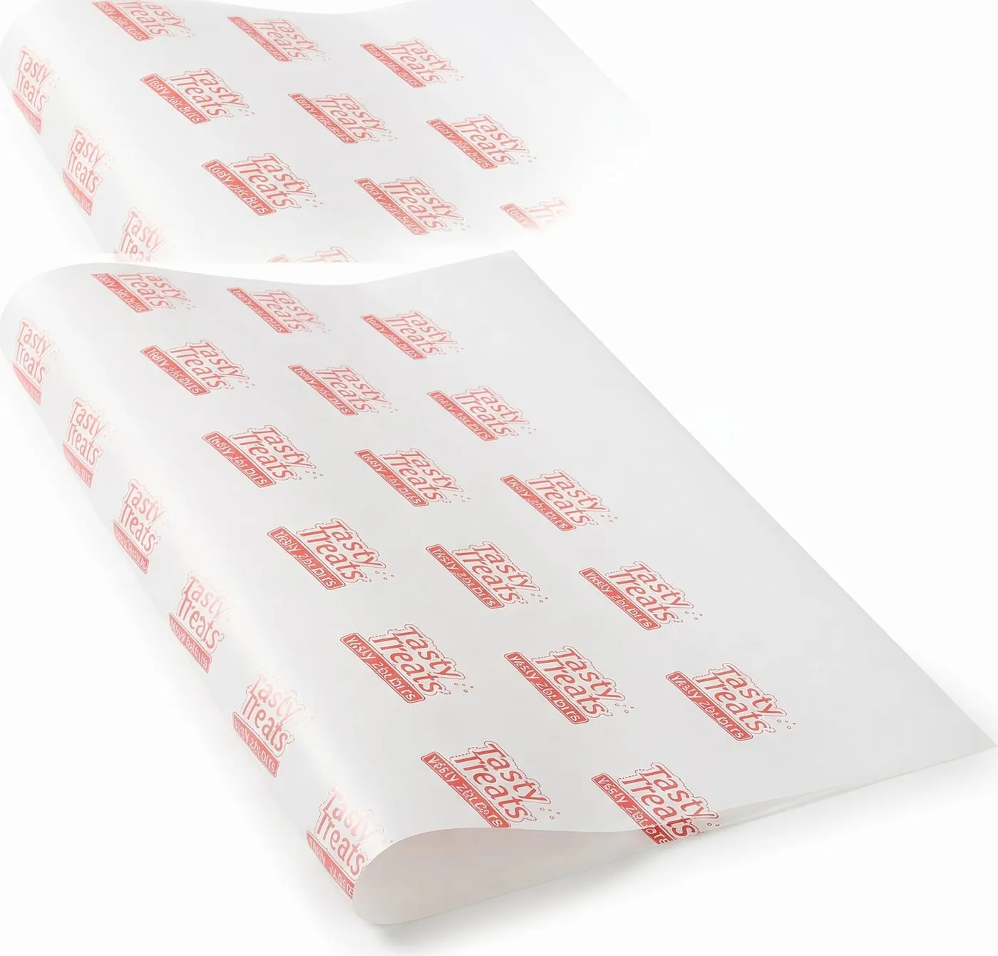 Custom printed greaseproof sheets