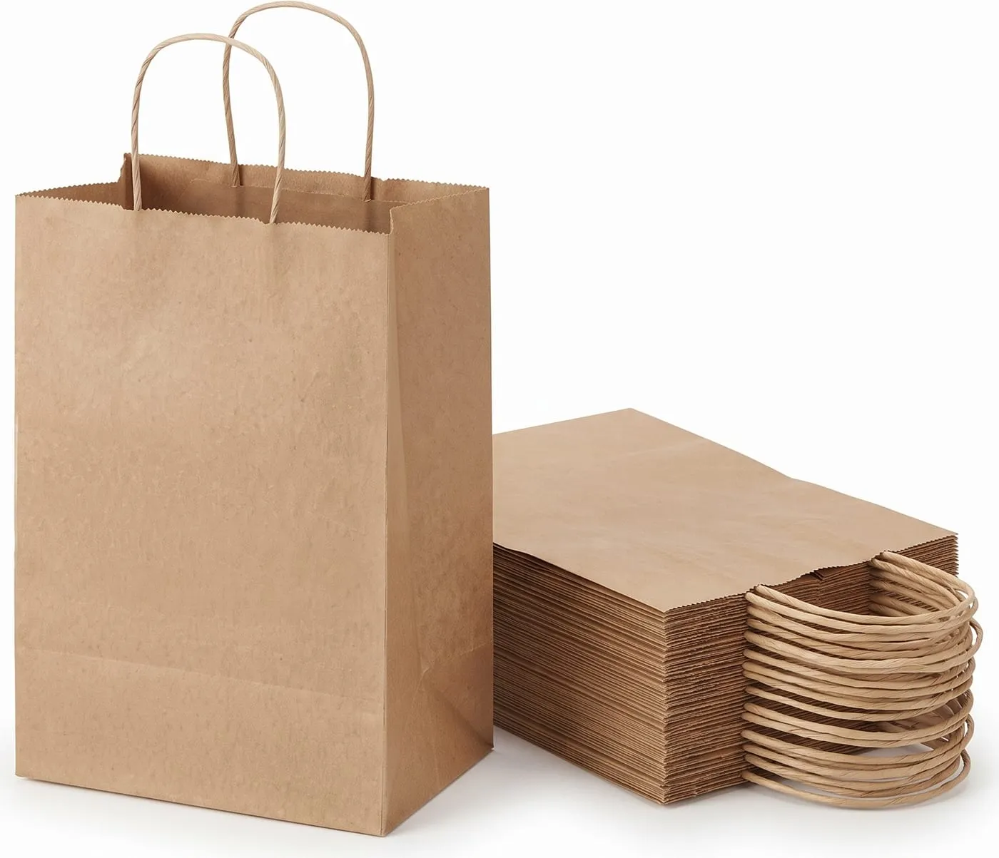 Kraft twisted handle bags